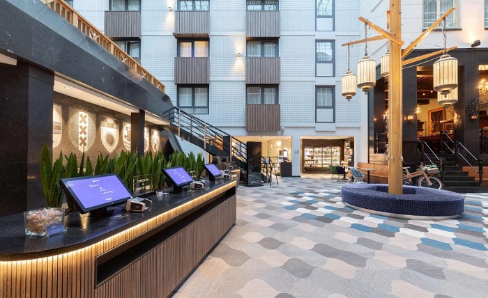 Fitnessruimte Van Radisson Blu Hotel, Amsterdam City Center